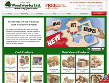 Tablet Screenshot of craftparts.com